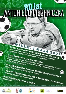 Plakat benefisu Antoniego Piechniczka